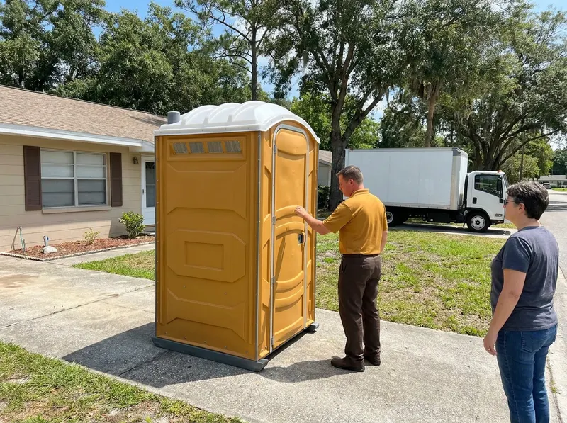 Deluxe Restroom Trailer Rental in Ocala, FL
