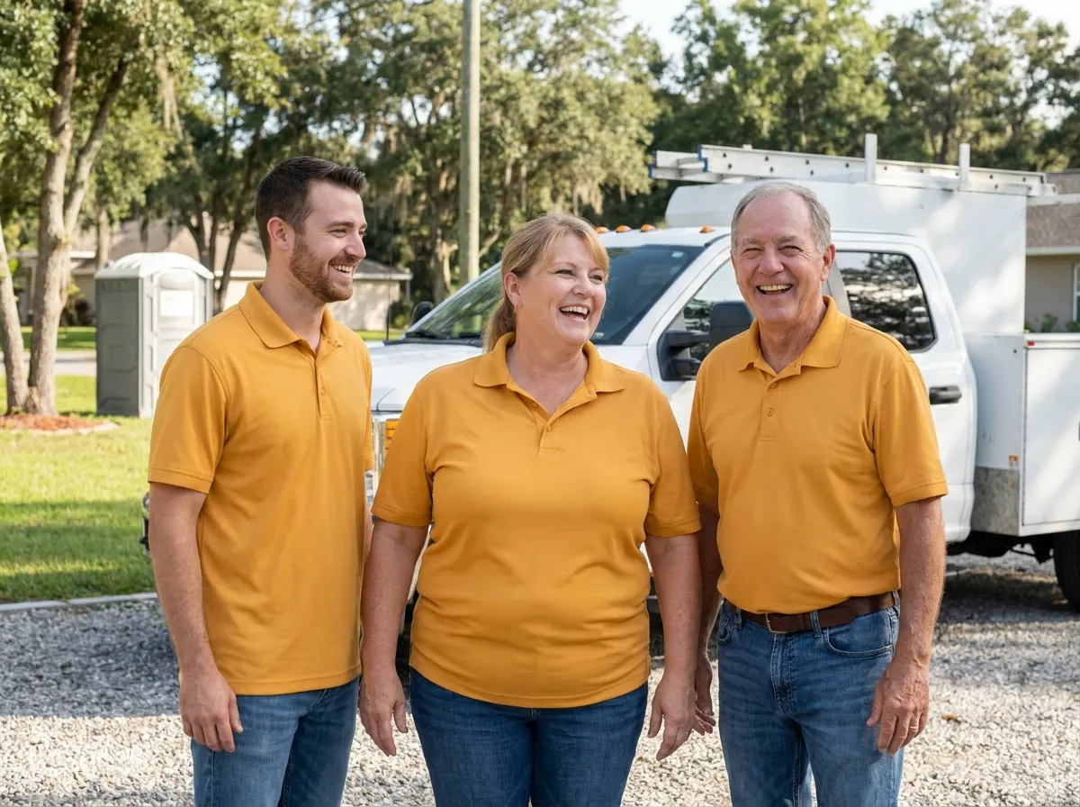 NobleFlush Portable Toilets portable toilet supplier team in Ocala, FL